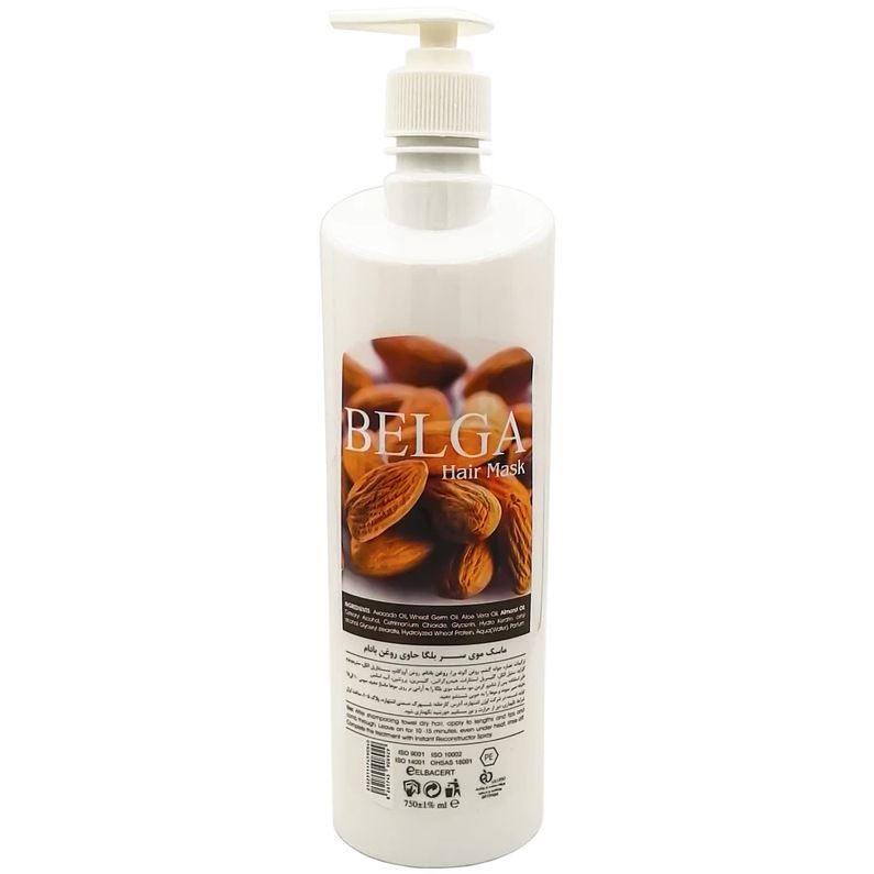 ماسک مو بلگا مدل Almond حجم 750 میلی لیتر