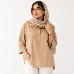 شومیز لینن خنک تابستانی